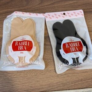 The Original Rabbit Bra Adhesive Strapless Bra - Nude & Black